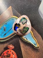 Endpreis Mexi. Galaxy Feuer-Opal aus Mineralien Sammlung Bonn - Brüser Berg Vorschau