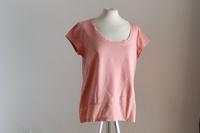 Esmara lachsrosa T-Shirt Gr. 42/L kurzarm-shirt Lidl Saum pink München - Maxvorstadt Vorschau