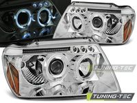 Tuning-Tec LED Angel Eyes Scheinwerfer für Jeep Grand Cherokee 99 Nordrhein-Westfalen - Viersen Vorschau