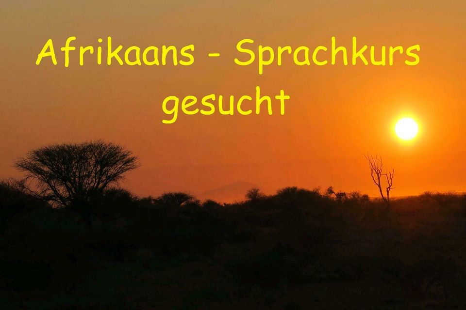 Afrikaans - Sprachkurs gesucht in Potsdam