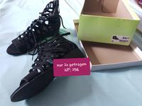 Sommerschuh Sandale schwarz Gr.38/39 wie Wildleder, wie Neu Lübeck - St. Gertrud Vorschau