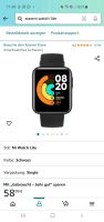 Xiaomi Mi Watch Lite Smartwatch Fitnessuhr Schwarz Bayern - Rosenheim Vorschau