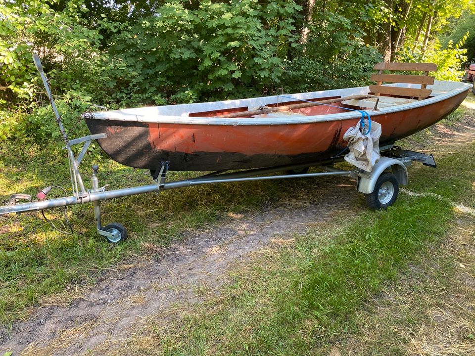 Boot mit Trailer in Kastl b Kemnath