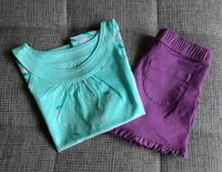 Topolino Sommer Set Top / Shirt & Shorts Gr. 110 Niedersachsen - Marschacht Vorschau