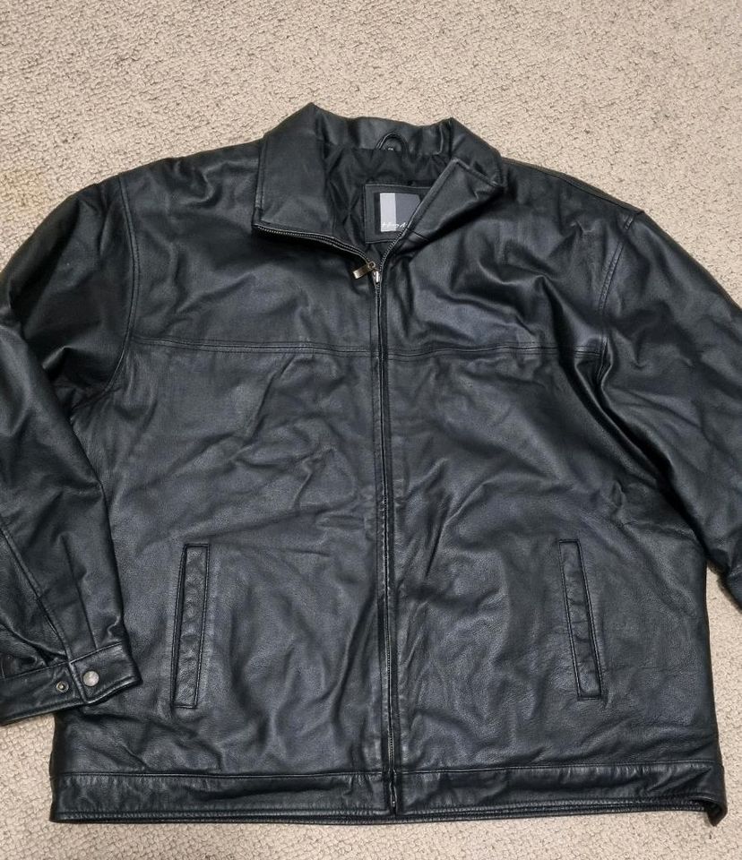 Echtleder Jacke Schwarz von Henry Morell. Gr.60 Top Zustand. in Nürnberg (Mittelfr)