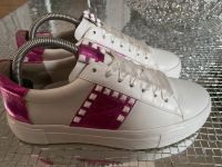 Sneaker Kennel&Schmenger Weiß/Pink Leder 39 Hessen - Bad Homburg Vorschau