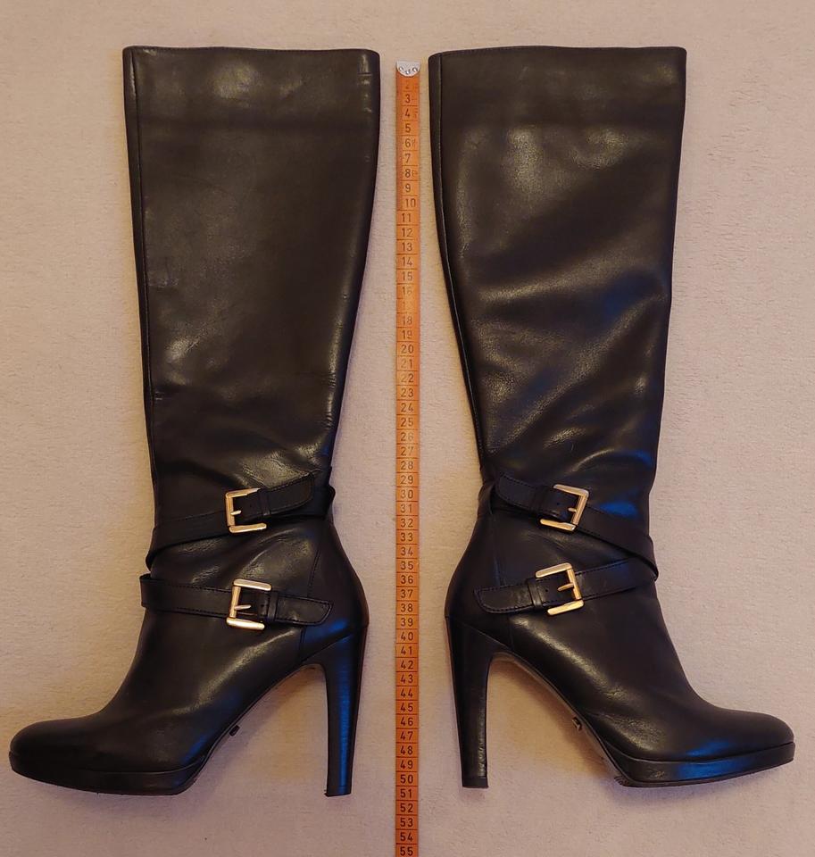 Lederstiefel, High Heels, Echtleder, Größe 39, Marke Buffalo in Neuenhagen