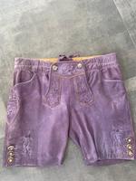 Lederhose glattleder lila Gr M NEU Bayern - Karlsfeld Vorschau