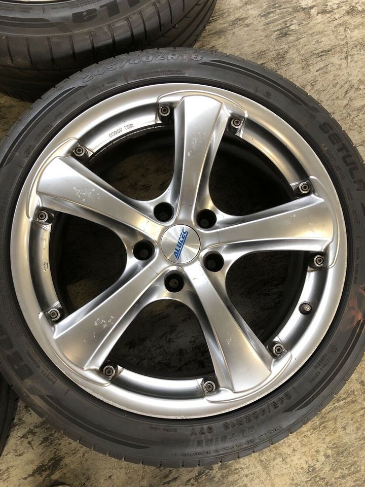 BMW 5er E60 E61 4x4 18 Zoll Felgen 245/40 ZR18 Sommerreifen in Kösching