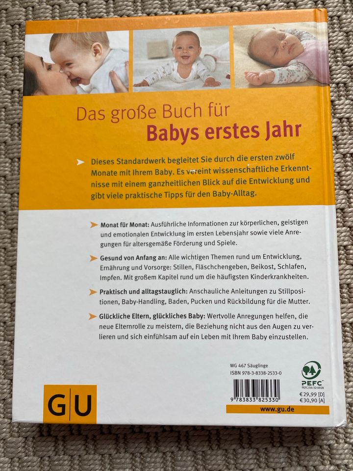 Das große Buch für Babys erstes Jahr, GU, Nolte, Nolden in Heilbronn