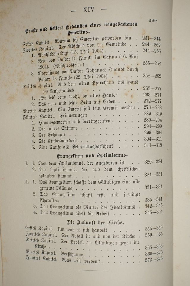 Reisegedanken + Gedankenreisen O.Funcke 1905 in Dreieich