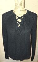 Gr.S/38 schwarz pullover Schnürung gothic emo punk emp Bayern - Treuchtlingen Vorschau