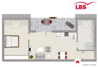 Neubau-Barrierefreie 2,5 Zimmer Dachgeschoss-Wohnung mit  Loggia und Aufzug Nordrhein-Westfalen - Oberhausen Vorschau