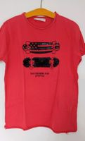 Zara T-Shirt Wendepailletten rot Skateboard Gr 134 Stuttgart - Stuttgart-Ost Vorschau