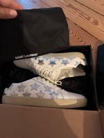 Saint Laurent Sneaker weiss mit Sternen Hamburg-Nord - Hamburg Uhlenhorst Vorschau