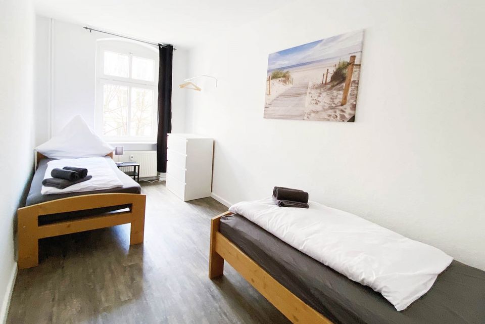 MD06 Schöne 2 Zimmer Wohnung für Monteure mit WLAN in Magdeburg