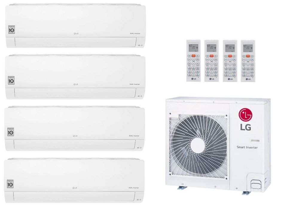 Klimaanlage LG 4x Standard 2 S12ET 3,5 kW + gratis Wandkonsole in Frankfurt (Oder)