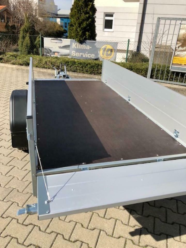 PKW Anhänger Neu 1.300 KG Brenderung Alu 260x130x40 in Dresden