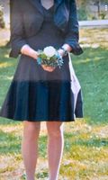 Schwarzes Kleid mit Jacke Konfirmation Hochzeit Größe 36 Niedersachsen - Braunschweig Vorschau