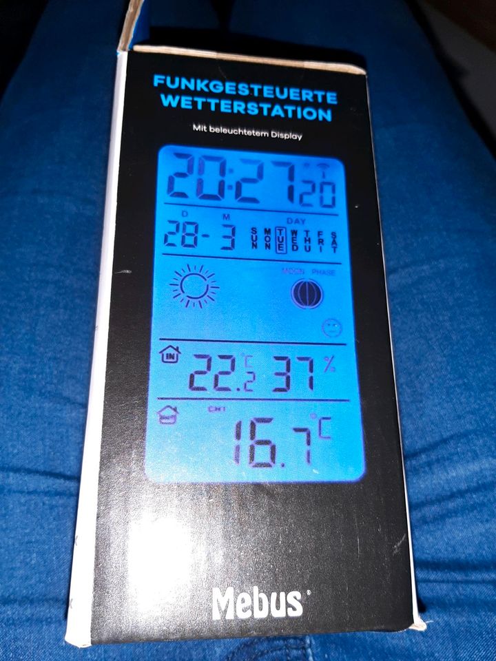 NEU in Ovp.Funkgesteuerte Wetterstation Mebus in Sömmerda