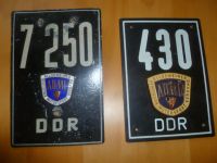 ADMV Plakette mit DDR Oldtimer Nummernschild,AWO, MZ, BK, IFA,BMW Niedersachsen - Wolfsburg Vorschau