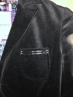 100% Samt/ Baumwolle Blazer Jacke Damen schwarz WIE NEU! Hessen - Bischoffen Vorschau
