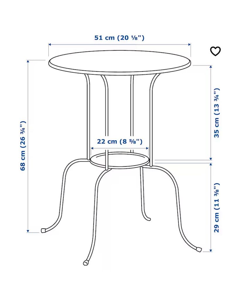 IKEA  Tisch weiß in Neufahrn
