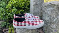 Original Vans Gr. 39 rot/schwarz/weiß kariert super Zustand Nordrhein-Westfalen - Essen-Haarzopf Vorschau