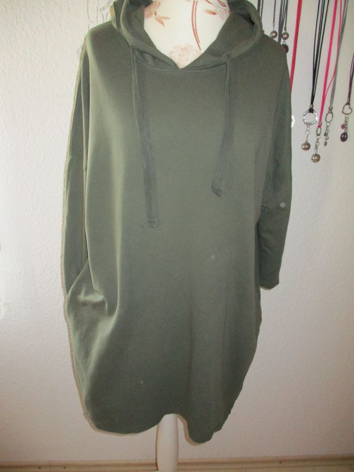 ~ Made in Italy ~ Sweat-Hoodie / Kleid Gr. Onesize / 44-46 in Burladingen