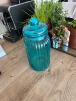 Deko Glas Vase Aufbewahrung Glasvase Vase Türkis Bayern - Markt Schwaben Vorschau