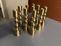 10 Kerzenständer Stabkerze Gold Nordrhein-Westfalen - Schwelm Vorschau