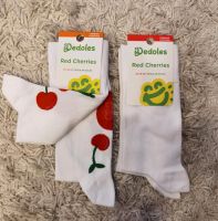 Dedoles Socken Kirschen NEU Größen 35-42 Brandenburg - Drebkau Vorschau