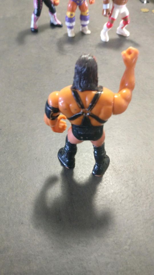 WWF figur bret hart Warrior virgil in Dorsten