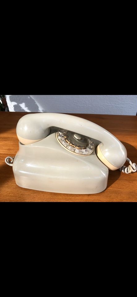 Telefon Wählscheibe Siemens Retro 60er Jahre in Schwäbisch Hall