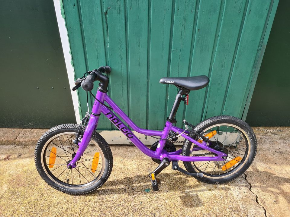 Naloo Fahrrad für Kinder, 16 Zoll, lila in Wadgassen