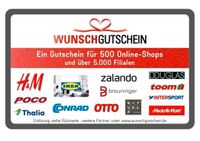 Suche Wunschgutscheine - zahle 70% Nordrhein-Westfalen - Waldbröl Vorschau