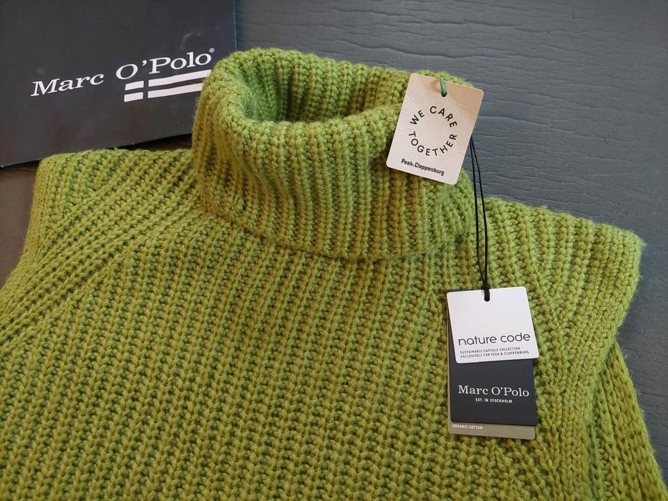 NEU Marc O´Polo Strickkleid Kleid grün limette Gr.38 NP249€ in Goldbach