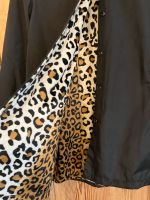 Leo Print Kurzmantel Jacke schwarz Gr XL 42 44 Mantel Hessen - Ahnatal Vorschau