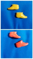 Barbie Francie Skipper Soft Ankle Boots Japan Schuhe 60er Vintage Bayern - Presseck Vorschau