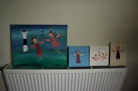 Bilder  Kinderzimmer mit Engelmotiven Gemalt Top Ackrylbilder Nordrhein-Westfalen - Frechen Vorschau