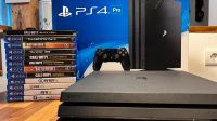 Playstation 4 Pro 1 TB schwarz inkl. 12 Spielen, Controller Thüringen - Ilmenau Vorschau