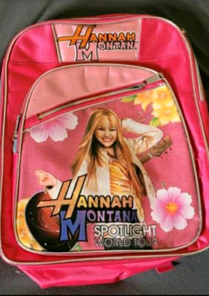 Hannah Montana Schultasche, Sporttasche und Umhängetasche in Löderburg