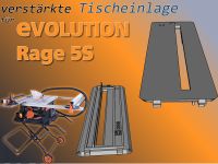 Verstärkte Tischeinlage f. Evolution Rage 5S Einlage, Grundplatte Schleswig-Holstein - Glücksburg Vorschau