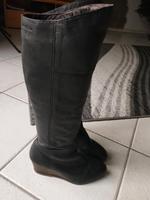 Marc O'Polo Lederstiefel schwarz Bayern - Stammham b. Ingolstadt Vorschau