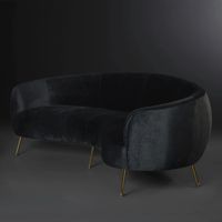 Design Sofa samt Piccolo schwarz - neu - 399€ statt 1.690€ Hamburg - Altona Vorschau