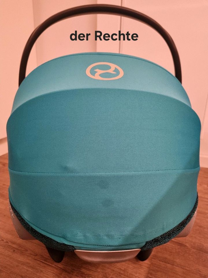 Cybex cloud z Liegefunktion Babyschale Kindersitz unfallfrei in Wuppertal