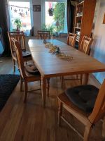 Tisch mit Stühlen Echtholz Niedersachsen - Hameln Vorschau