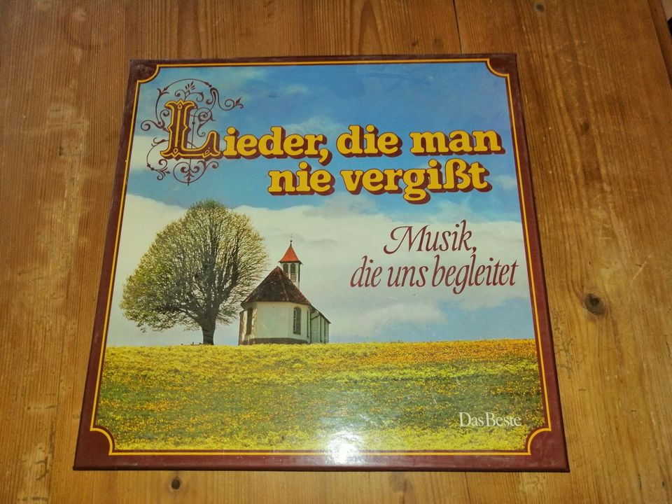 LP Vinyl  8STk  Lieder die man nie Vergisst in Östringen