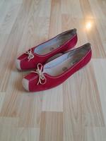 Ballerina Leder rot Gabor Gr. 7 bzw. 40 1/2 Baden-Württemberg - Grünkraut Vorschau