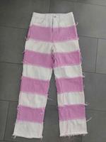 Shein Hose Jeanshose Weiß / Rosa Gr. S Super Zustand Nordrhein-Westfalen - Pulheim Vorschau